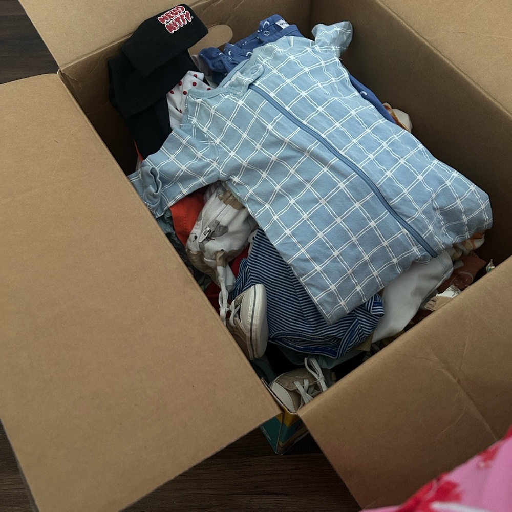 Mix Of Baby Girl And Boy Clothes Preloved